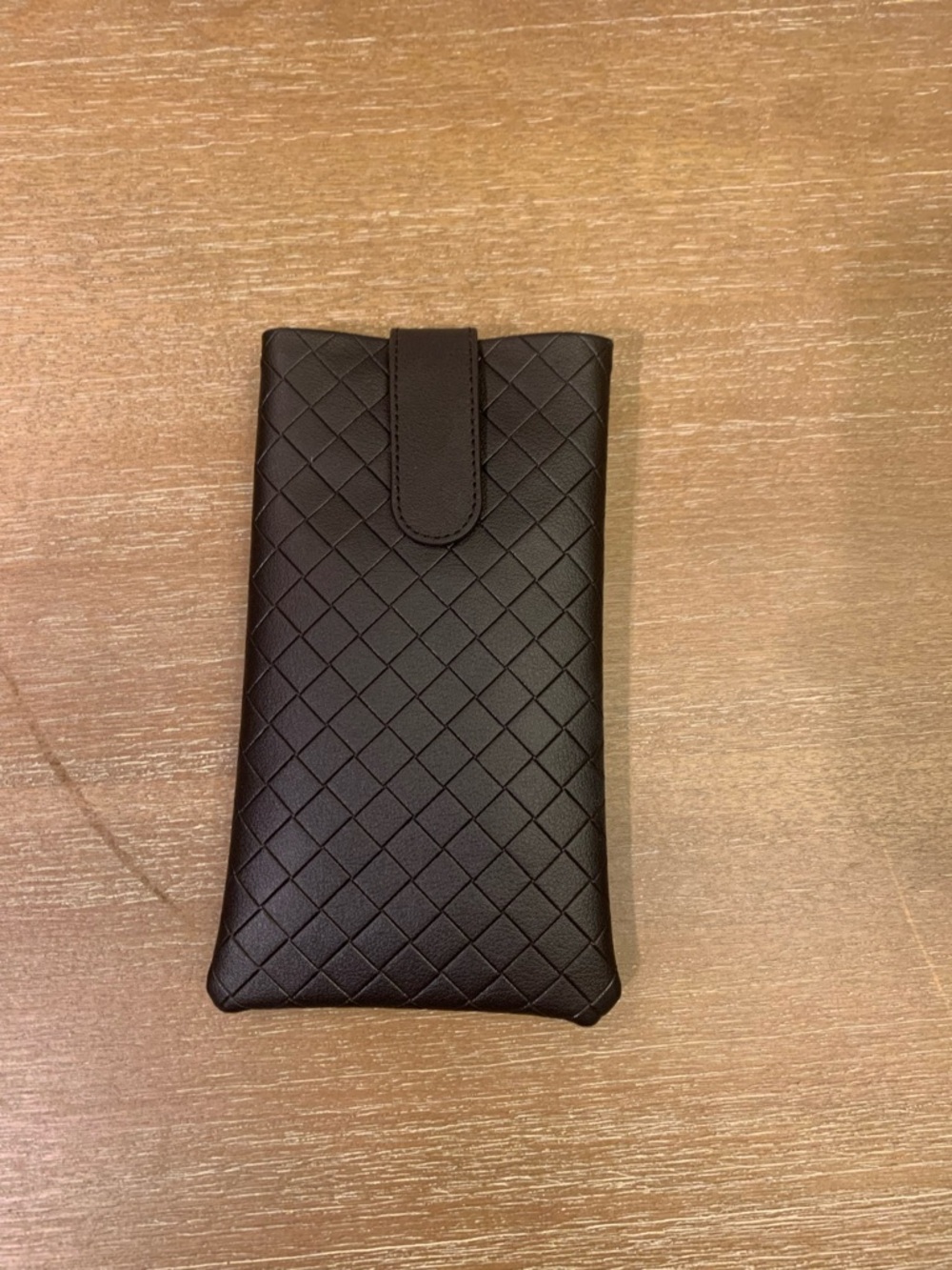 Bottega Veneta Brown Leather Eyeglass Sleeve